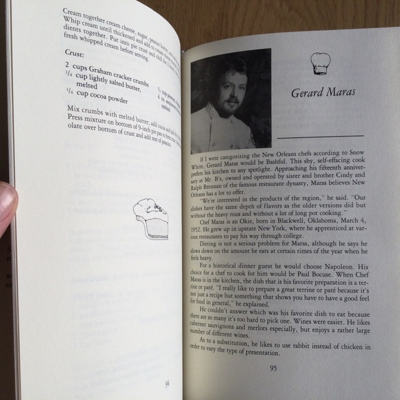 Top Chefs In New Orleans Sarah English Hard Cover First Edition Cookbook 1992 - Picture 7 of 11